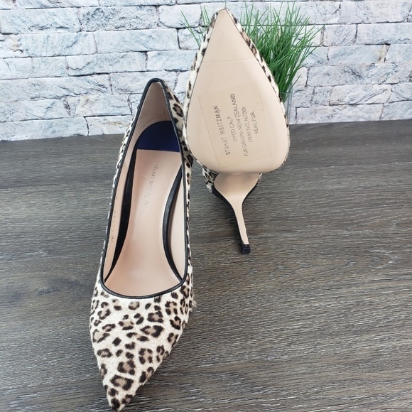 NEW Stuart Weitzman Royal Legend Spotted Leopard - Picture 8 of 8